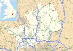 Map showing the location of Heartwood Forest