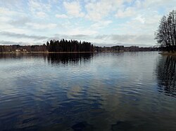 Naarjärven pohjoinen osa etelästä päin katsottuna