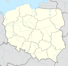 Cieszyn na mapi Poljske