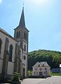 Reisdorf town hall and church