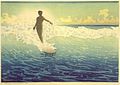 The Surf Rider (Hawaï), 1921, Honolulu Academy of Arts