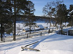 Près du village de Kanevka, dans le raïon de Lovozero.