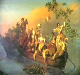 Venetian Water fete (1863)