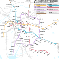 Linemap of Nagoya Municipal Subway