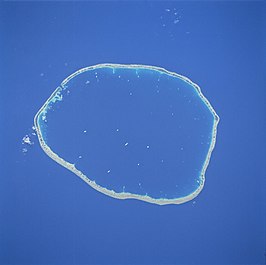 Satellietbeeld van Raraka