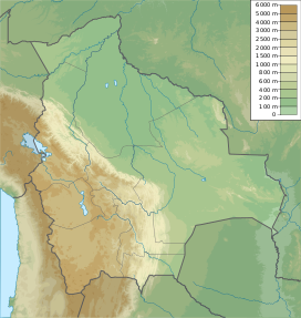 Cerro Panizos is located in Bolivia