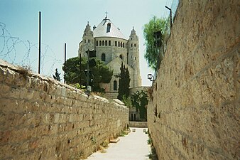 Abbaye de la Dormition sur le Mont Sion à Jérusalem.