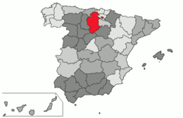 Huerta de Rey – Mappa