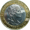 Pièce de 10 francs Montesquieu (1989).
