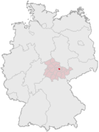 Lokasi Weimar ing Jerman