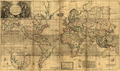 A new and correct map of the whole World ..., London 1719