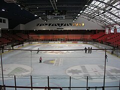 La grande patinoire du Coliseum.