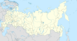 Ussuriysk trên bản đồ Nga