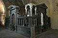 Historischer Altar in der Kirche Santa Cristina