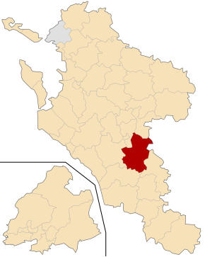 Kanton na mapě departementu Charente-Maritime