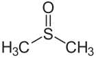 Dimetil sülfoksit Sülfür-oksijen ikili bağı