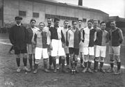 photographie de l'équipe de football du Havre athletic club