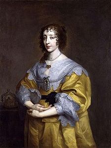 Henriette Marie, 1632-1635. National Portrait Gallery.