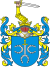 Episcopal coat of arms of Archbishop Mikolaj Prażmowski,