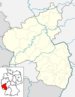 Niederstaufenbach ubicada en Renania-Palatinado