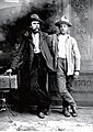 Verlaine et Rimbaud à Bruxelles en 1873[Note 1]