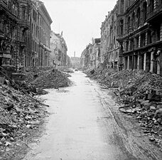 Après la bataille de Berlin en 1945