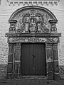 Portão barroco do século XVIII no convento de São Domingos.