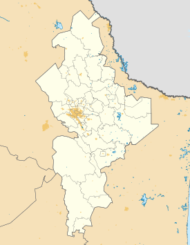 Hualahuises ubicada en Nuevo León