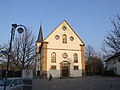 St. Lambertus (Mingolsheim) von Westen