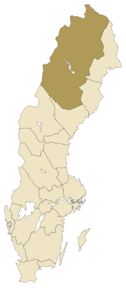 Localisation de Laponie