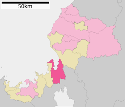 Tsurugas läge i Fukui prefektur