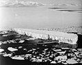 Image 25An iceberg being pushed out of a shipping lane by (L to R) USS Burton Island, USS Atka, and USS Glacier near McMurdo Station, Antarctica, 1965 (from Southern Ocean)