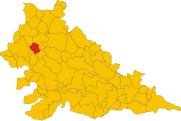Localització de Piubega a la província de Màntua