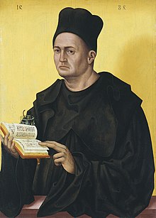 Retrat d'un monjo de l'orde benedictina (1484)