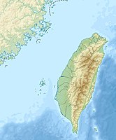 Lagekarte von Taiwan