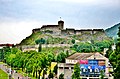 远眺卢尔德城堡（法语：Château fort de Lourdes）