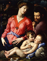 Η Αγία Οικογένεια των Παντσιάκι ή Η Μαντόννα των Παντσιάκι, 1545