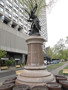 Denkmal für Montcalm (1911), Québec.