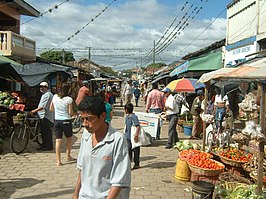 De markt in Somoto