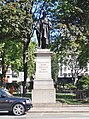Statue of William Pitt the Younger at the south side of Hanover Square