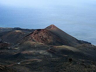 Vulkan Teneguía, Ausbruch 1971