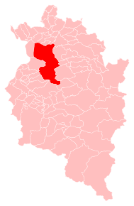 Lage Dornbirns im Bundesland Vorarlberg