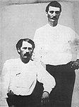 Bat Masterson e Wyatt Earp em Dodge City, 1876