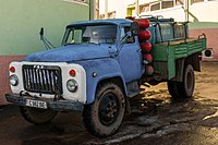 GAZ-53-27 avec propulsion au gaz pour le transport de poissons vivants (2019)