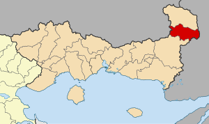 Localização na Grécia