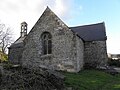 Port-Launay : la chapelle Saint-Aubin à Lanvaïdic, flanc méridional
