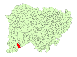 El Sahugo - Localizazion