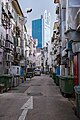 Image 40The old and the new Singapore as seen from an alley behind Boat Quay (2023) (from History of Singapore)