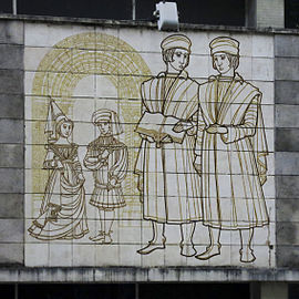 Painel em pedra gravada, Associação Académica de Coimbra
