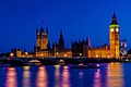 Houses of Parliament, seen across Westminster Bridge
